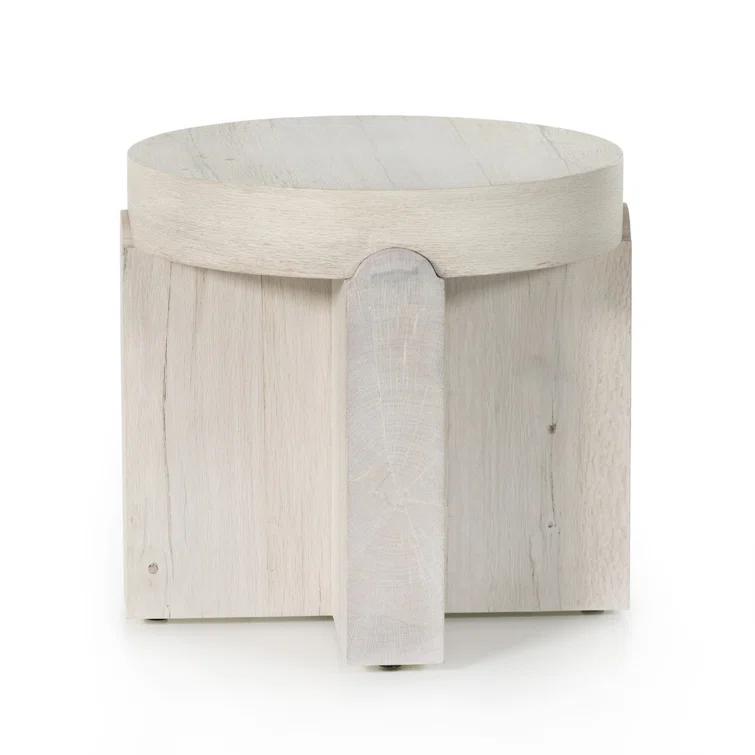 Denver Round Side Table - Natural
