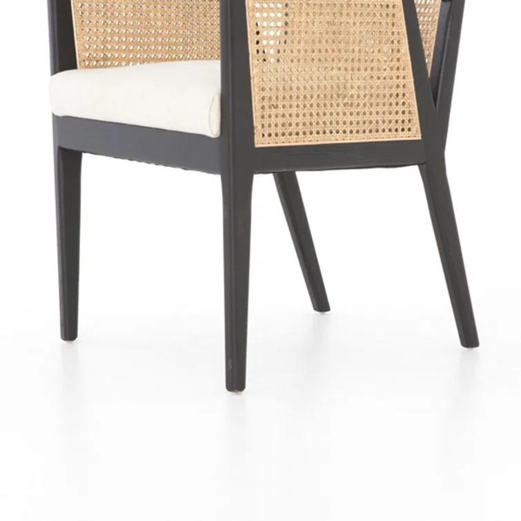 Jeni Dining Arm Chair - Black