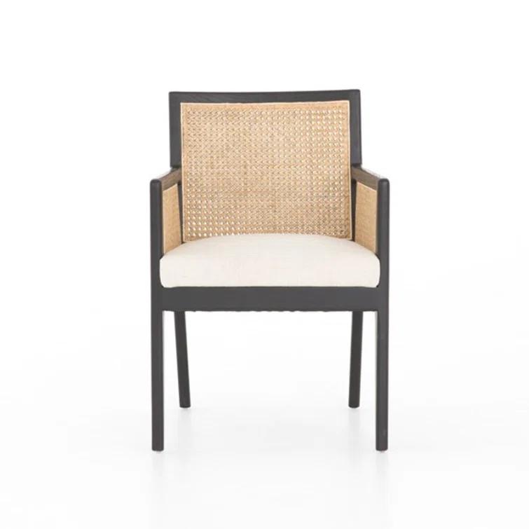 Jeni Dining Arm Chair - Black