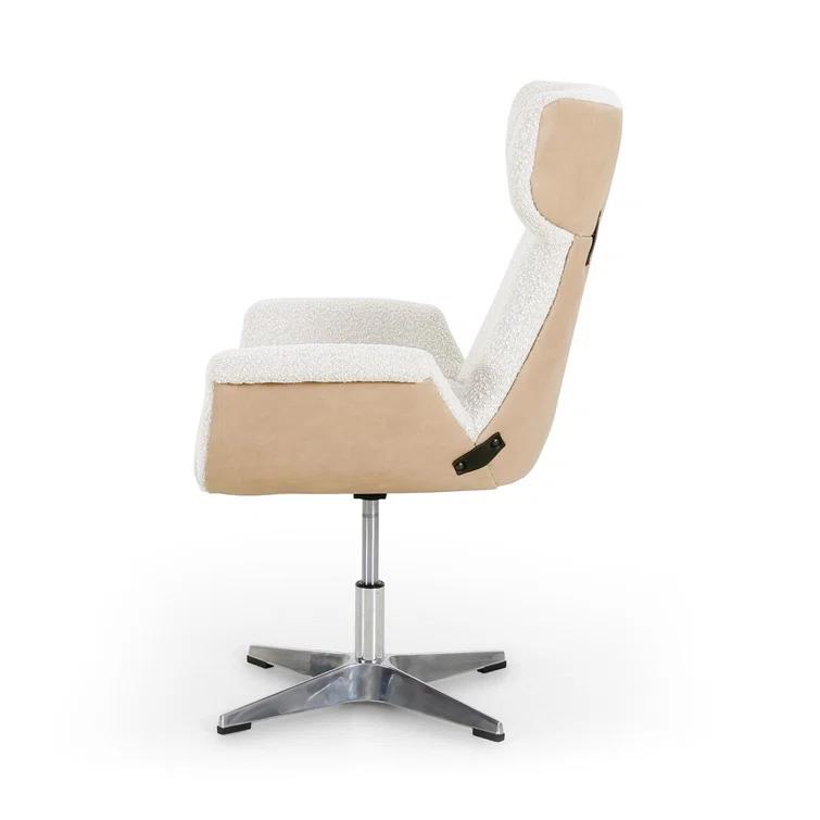 Dia Office Chair - Natural Boucle