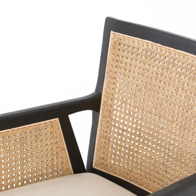 Jeni Dining Arm Chair - Black
