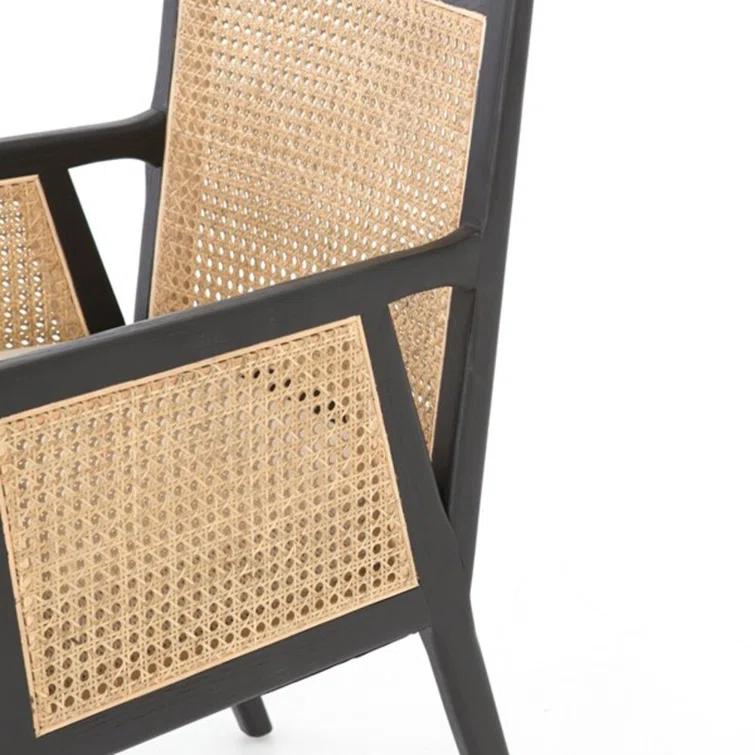 Jeni Dining Arm Chair - Black
