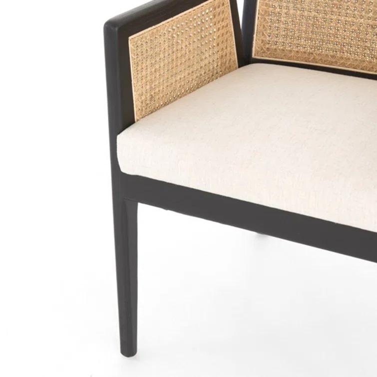 Jeni Dining Arm Chair - Black