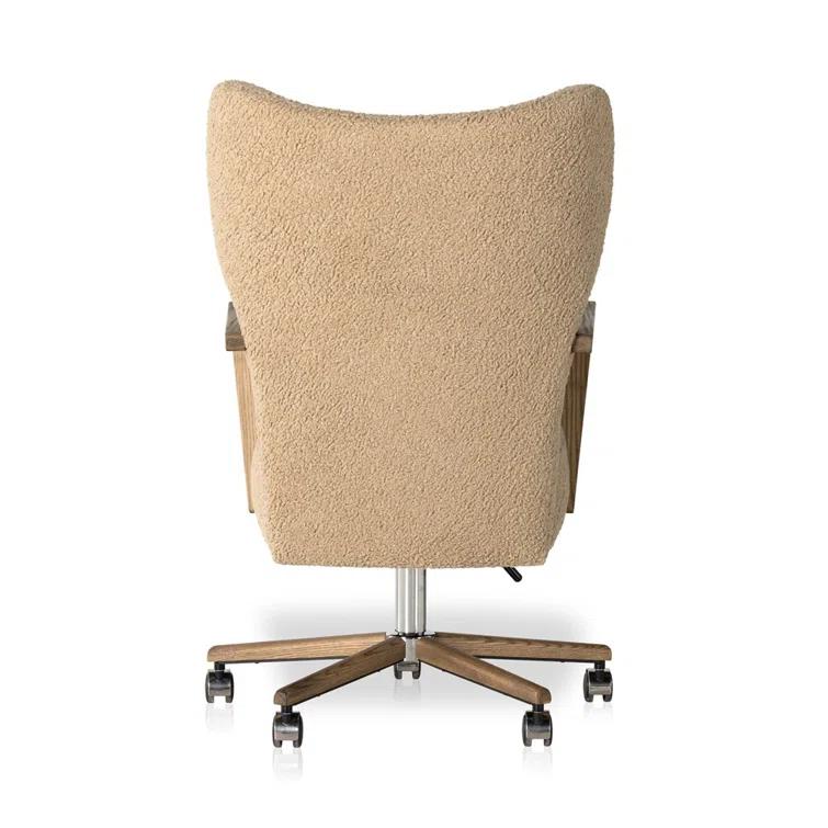 Jones Upholstered Swivel Desk Chair