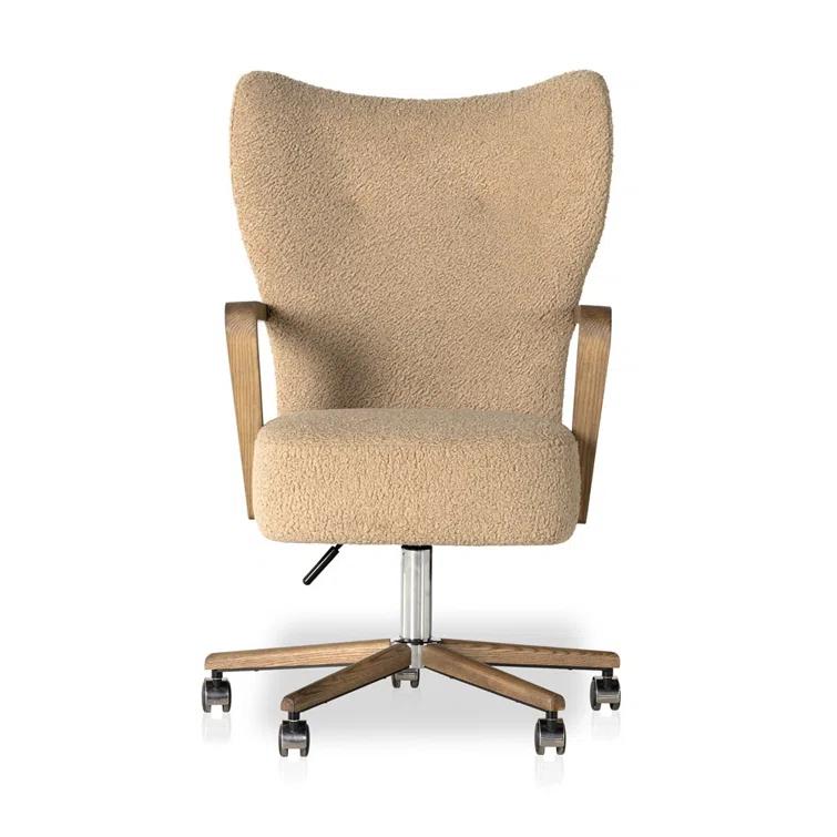 Jones Upholstered Swivel Desk Chair