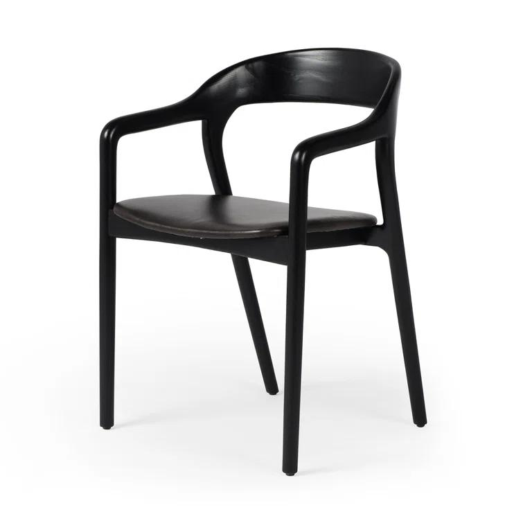 Kayla Leather Dining Armchair