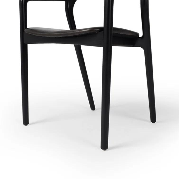 Kayla Leather Dining Armchair