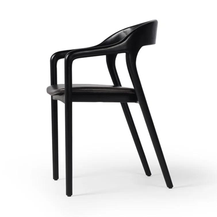 Kayla Leather Dining Armchair