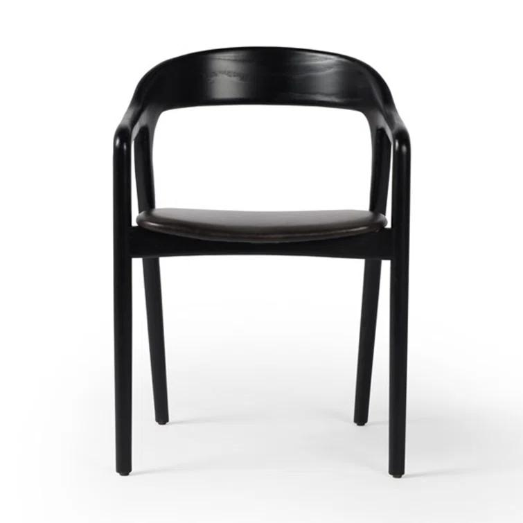 Kayla Leather Dining Armchair