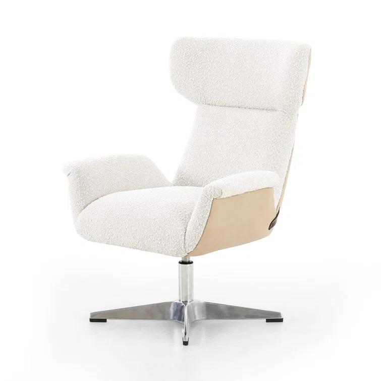 Dia Office Chair - Natural Boucle