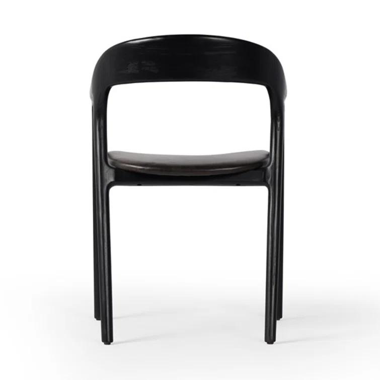 Kayla Leather Dining Armchair