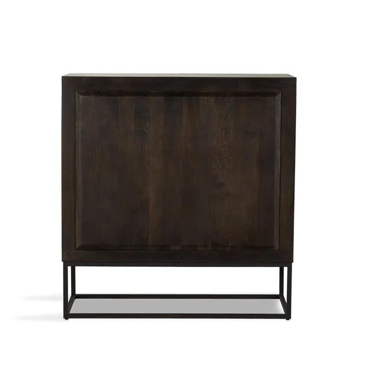 Taro 40'' Solid Wood Bar Cabinet