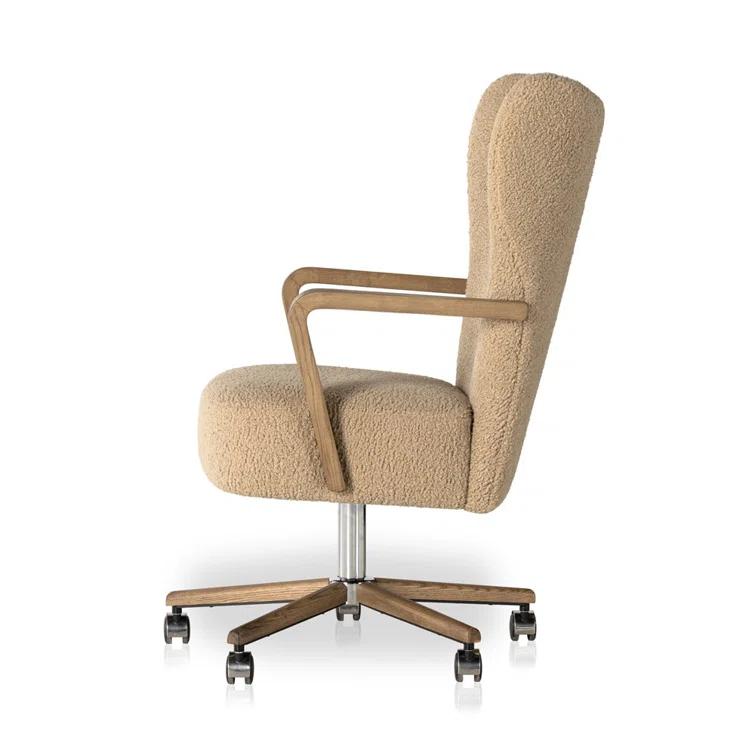 Jones Upholstered Swivel Desk Chair