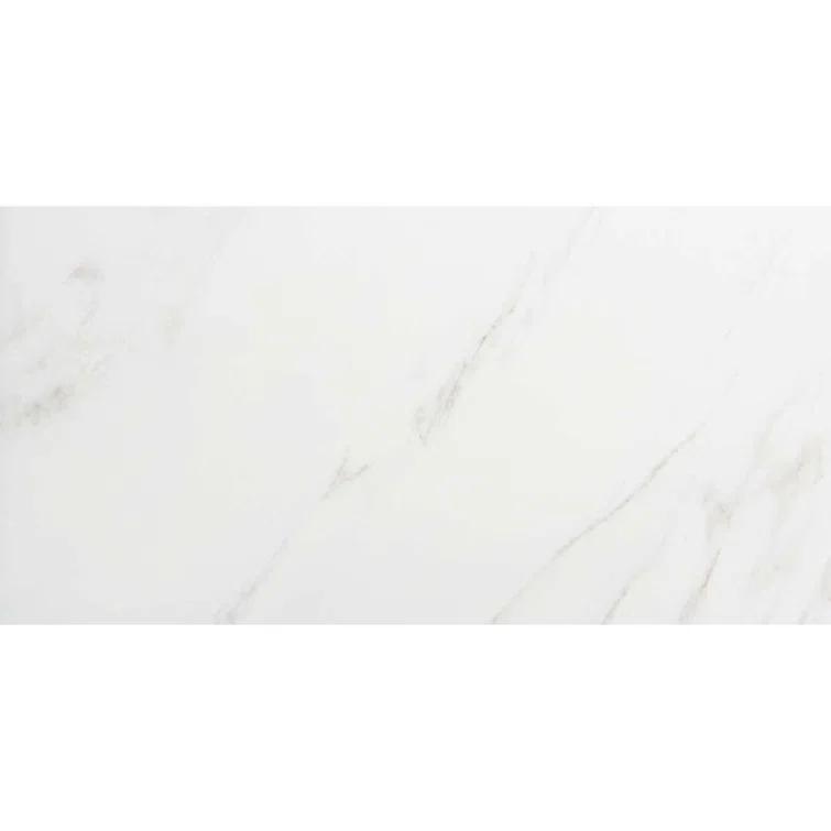 The Tile Life Huntington 24" x 48" Porcelain Marble Look Wall & Floor Tile