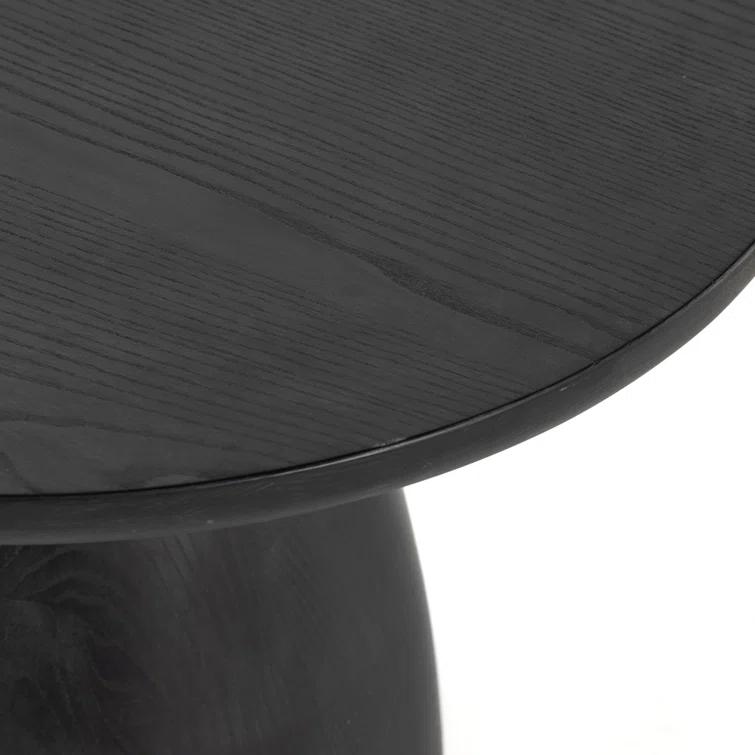 Mulholland Round Side Table - Black