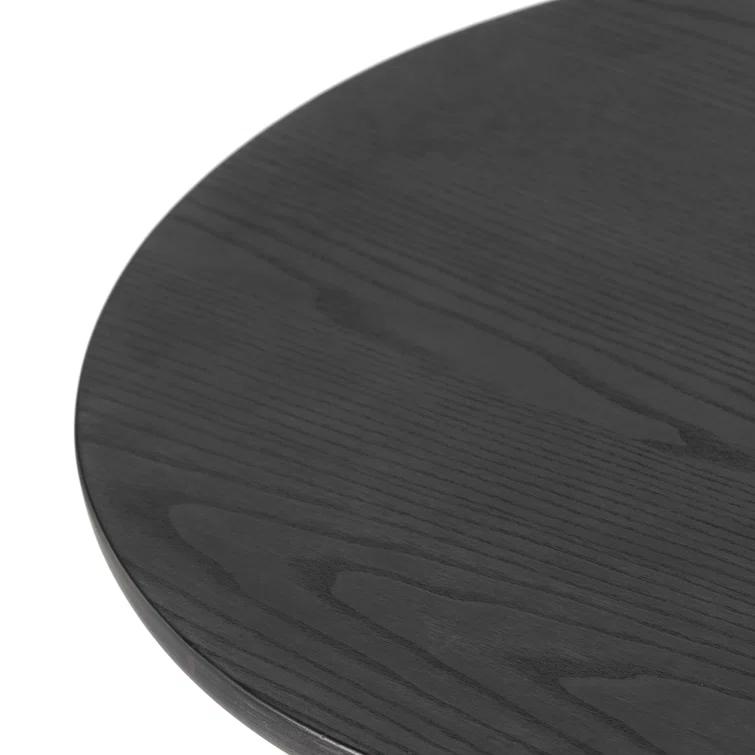Mulholland Round Side Table - Black