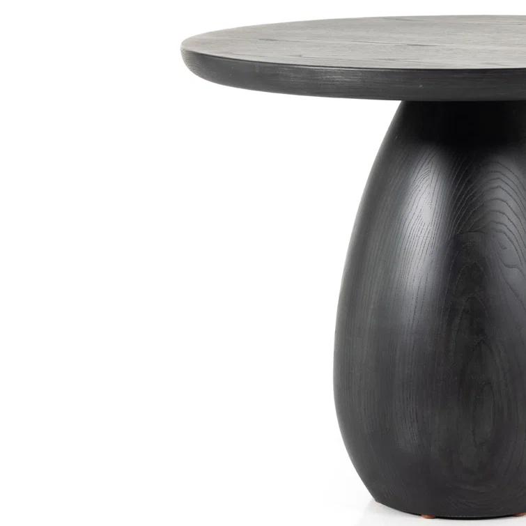 Mulholland Round Side Table - Black