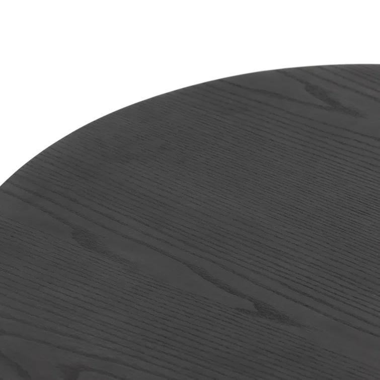 Mulholland Round Side Table - Black