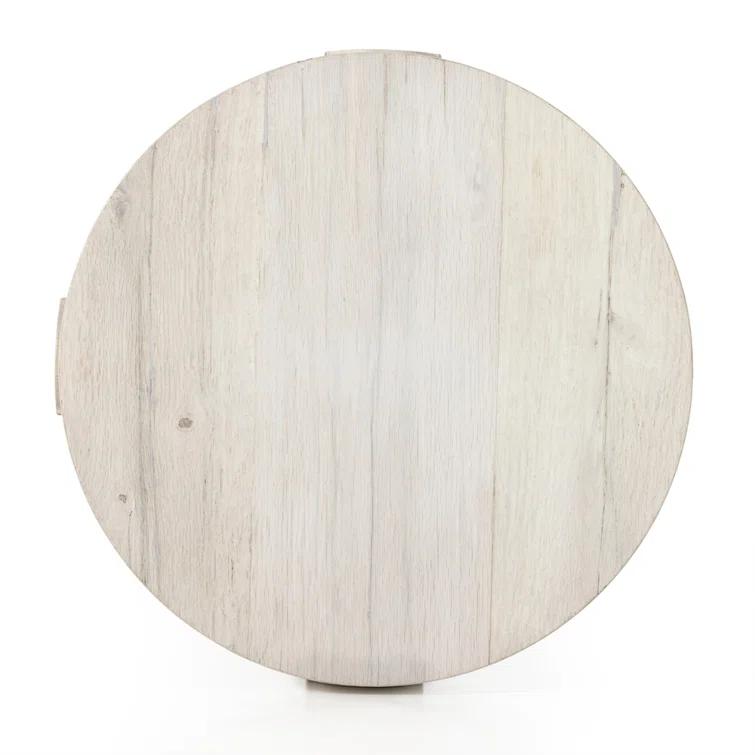 Denver Round Side Table - Natural