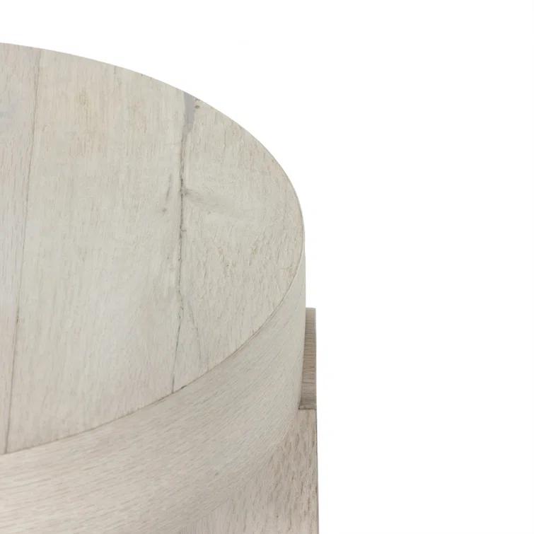 Denver Round Side Table - Natural