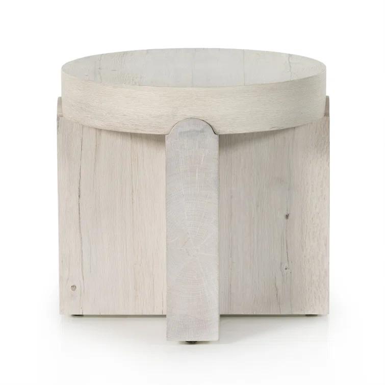 Denver Round Side Table - Natural
