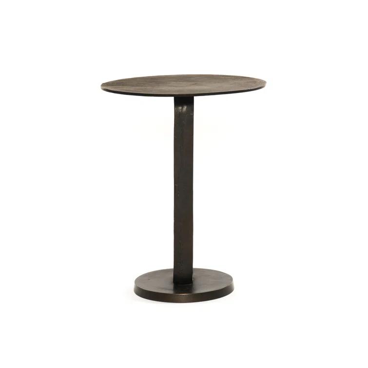Alethea Indoor / Outdoor Side Table - Antique Rust