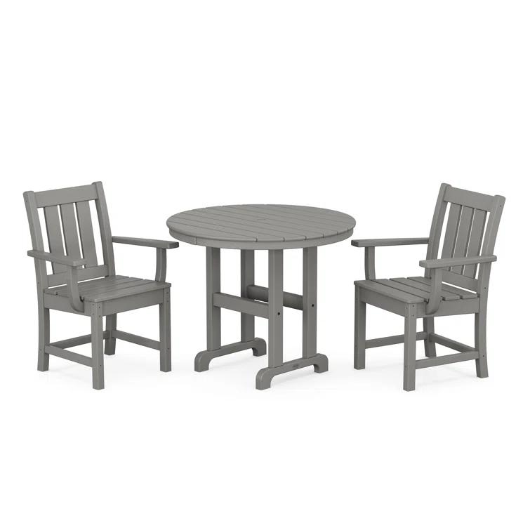 Oxford 3-Piece Farmhouse Dining Set
