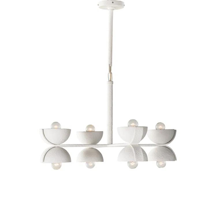 Ricardo Chandelier - White / 28"Dia