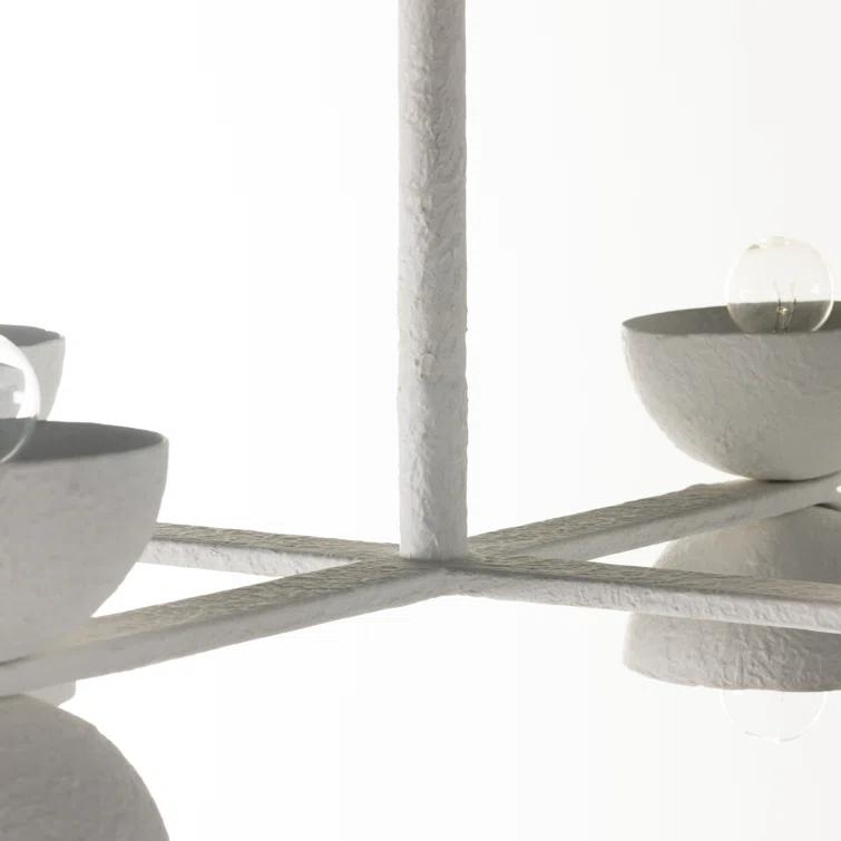 Ricardo Chandelier - White / 28"Dia