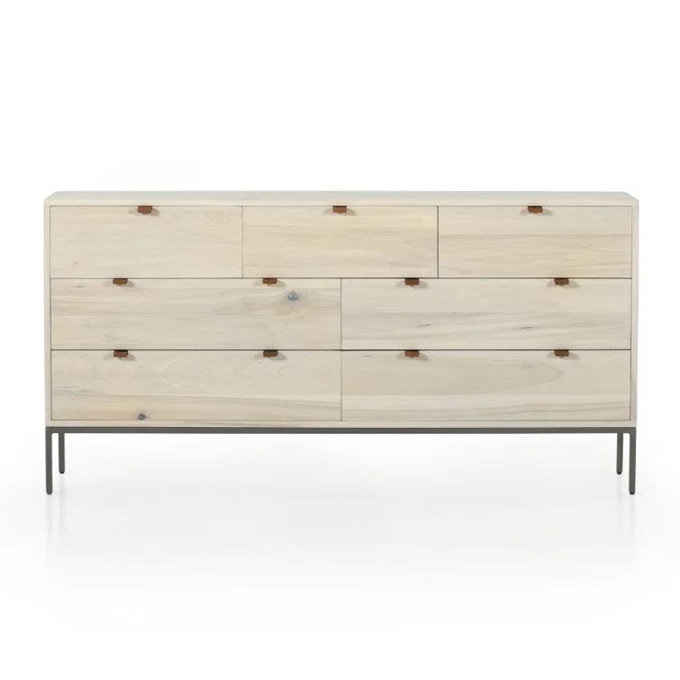 Rosamonde 7-Drawer Dresser - Black