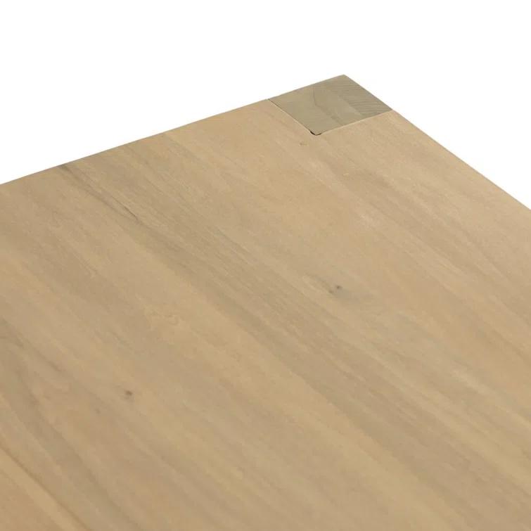 Beck 70'' Dry Wash Poplar Modern Shaker Dining Bench