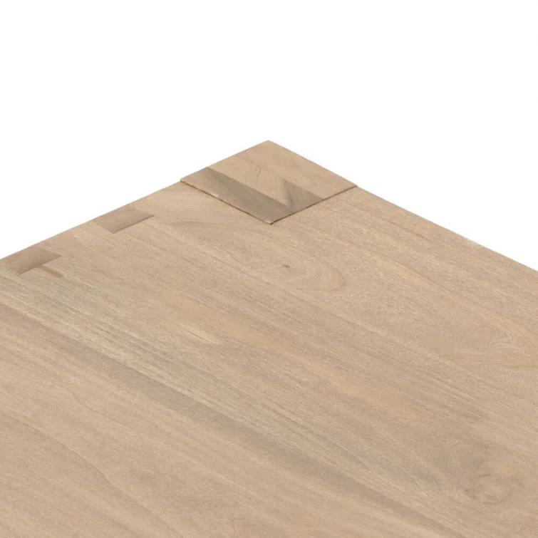 Beck 70'' Dry Wash Poplar Modern Shaker Dining Bench