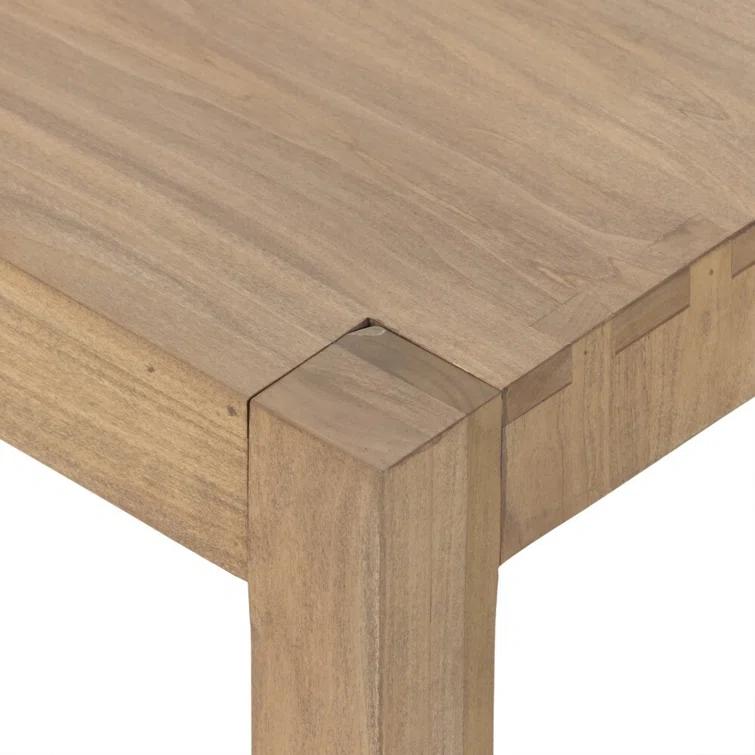 Beck 70'' Dry Wash Poplar Modern Shaker Dining Bench
