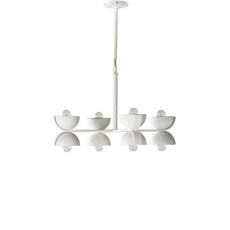 Ricardo Chandelier - White / 28"Dia
