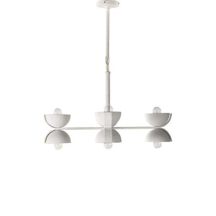 Ricardo Chandelier - White / 28"Dia