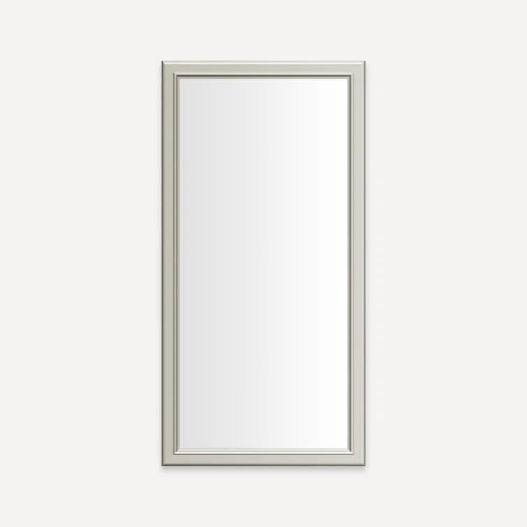 Vintage Brass Rectangular Traditional Bathroom Vanity Mirror 39x23"