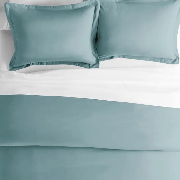 Duvet Cover Set Super Soft Microfiber Bedding in Solid Colors