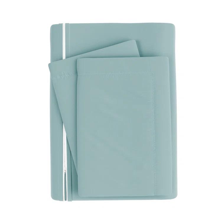 Duvet Cover Set Super Soft Microfiber Bedding in Solid Colors