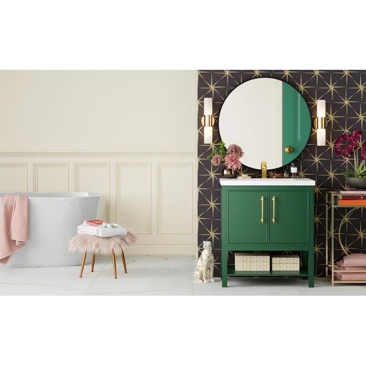 Ackland Azira 24 in. x 24 in. Stone Look Polished Porcelain Floor and Wall Tile