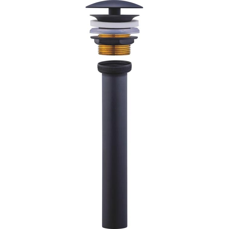Black Matte Slotted Waste