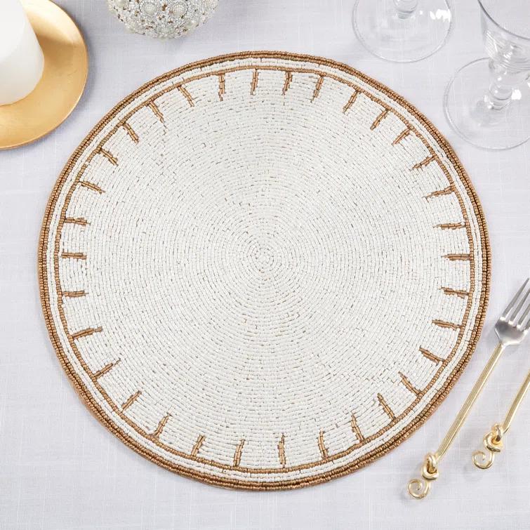 Beaded Brilliance Placemat (Set Of 4)