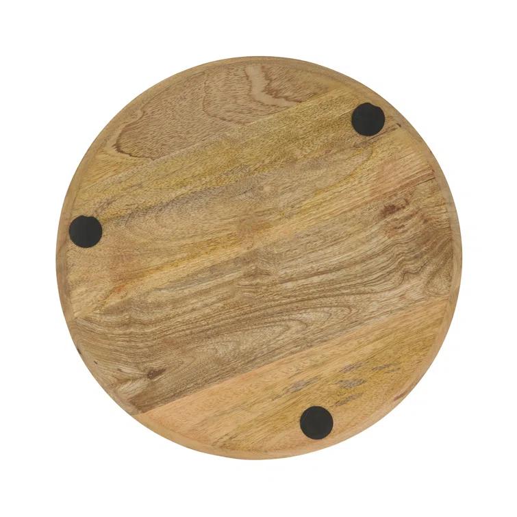 Sousplat Wood No Pattern Charger (Set of 4)