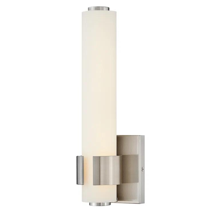 Aiden Integrated LED Bath Sconce w/ Etched White Glass