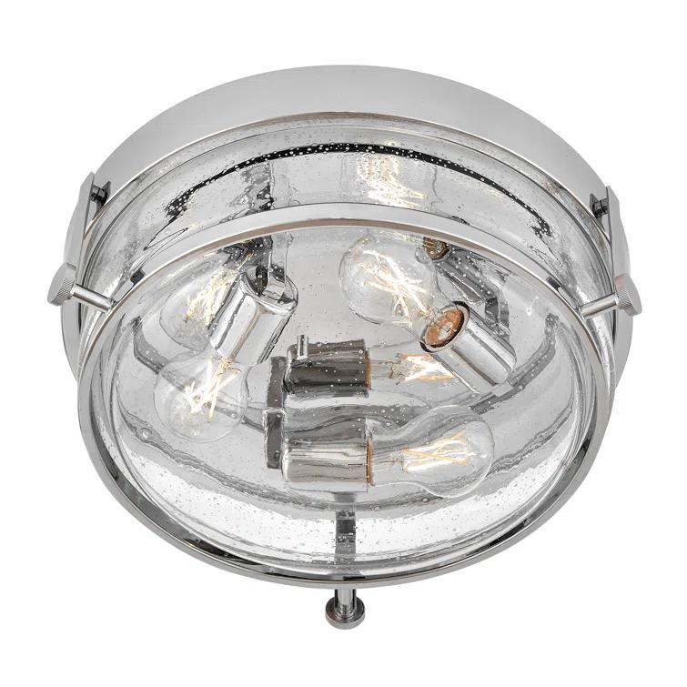 Harper 3-Light Flush Mount Retro Ceiling Light