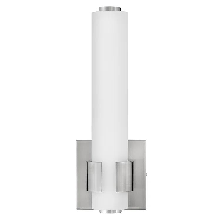 Aiden Integrated LED Bath Sconce w/ Etched White Glass