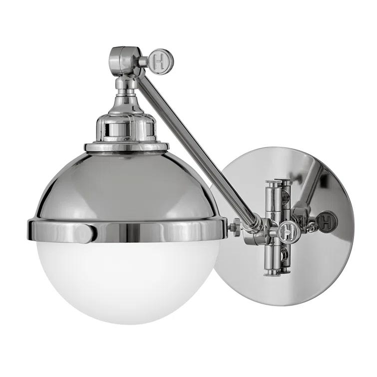 Steel Swing Arm Sconce