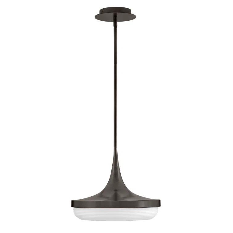 Elsa Integrated LED Convertible Pendant w/ Cased Opal Glass