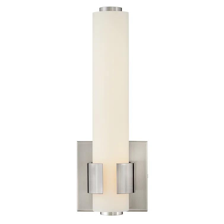 Aiden Integrated LED Bath Sconce w/ Etched White Glass