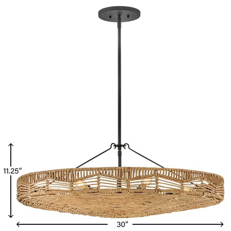 6 - Light Drum Chandelier