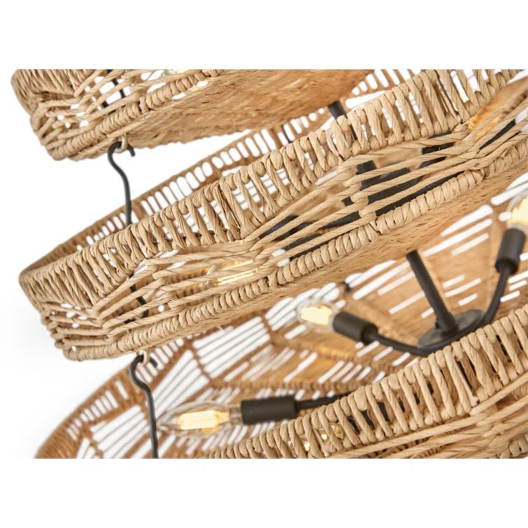 13 - Light Unique Tiered Chandelier